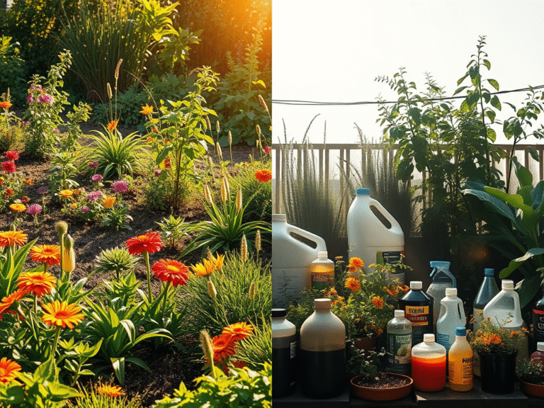 Organic vs Chemical Gardening: Choosing the Healthier Path